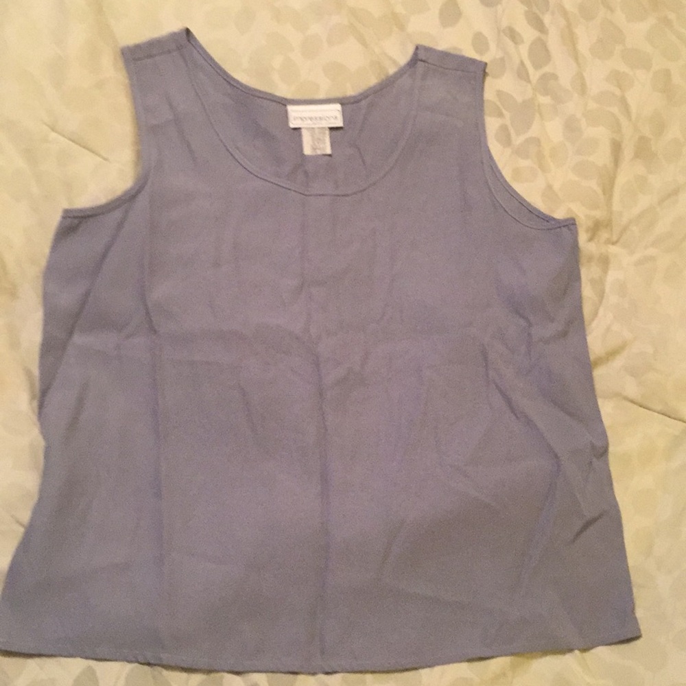 Impressions of California Grey Tank Shell Med